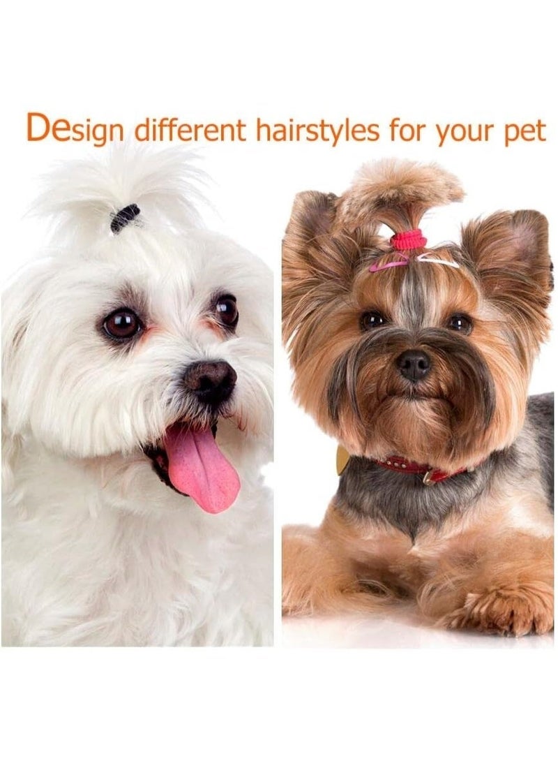 Xpert 100pcs Baby Hair Ties, Elastics Hair Ties for Girls Multicolor Small Seamless Hair Bands for Little Kids Toddler Girls Ponytail Holders - Image 4